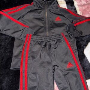 3/$30 Adidas Black Tracksuit Kids 3T